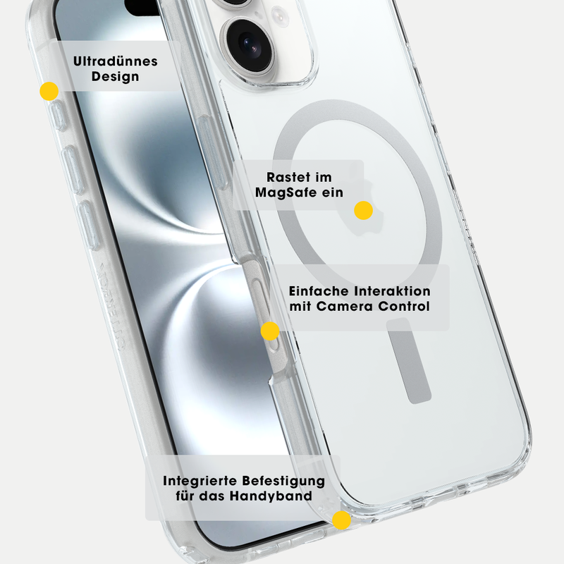 product image 2 - iPhone 16 Pro Hülle Symmetry Series Clear für MagSafe Gabrielle Neil Collection