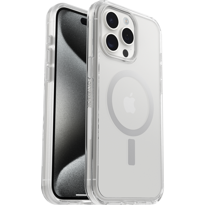 product image 1 - iPhone 15 Pro Max Skal Symmetry Series Clear för MagSafe