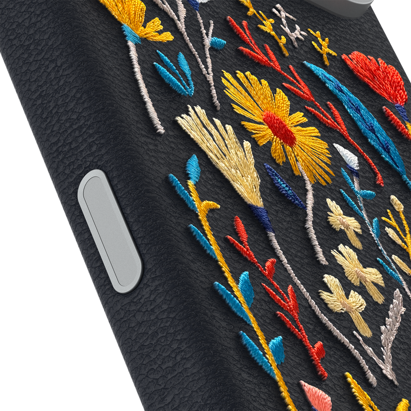 product image 3 - iPhone 17 Pro Max Funda Symmetry Series Cactus Leather Embroidery