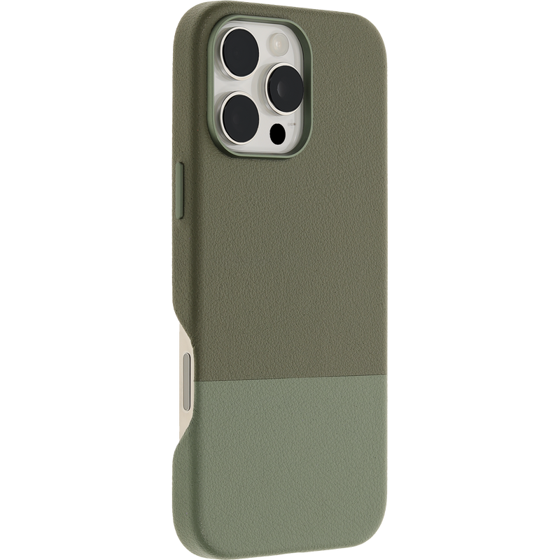 product image 3 - Coque iPhone 16 Pro Max Statement Series Cactus Leather pour MagSafe