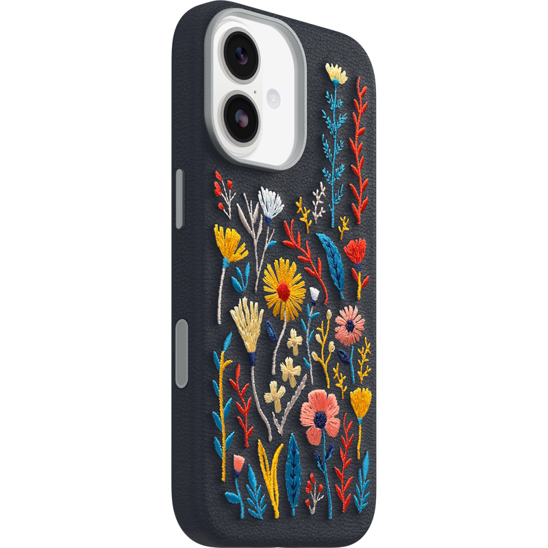 product image 2 - iPhone 17 Funda Symmetry Series Cactus Leather Embroidery