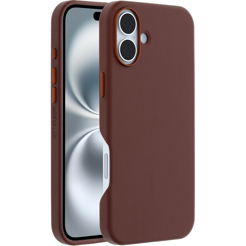 product image 1 - Coque iPhone 16 Plus Symmetry Series Cactus Leather pour MagSafe