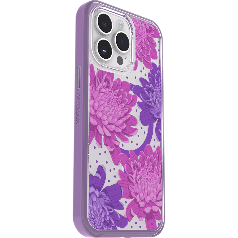 product image 3 - iPhone 14 Pro Max Hülle Symmetry Series Clear für MagSafe Fluttering Flora