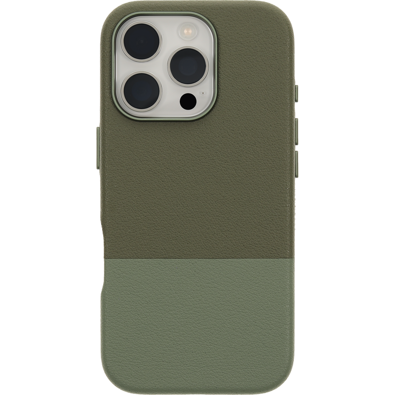 product image 2 - Coque iPhone 16 Pro Statement Series Cactus Leather pour MagSafe