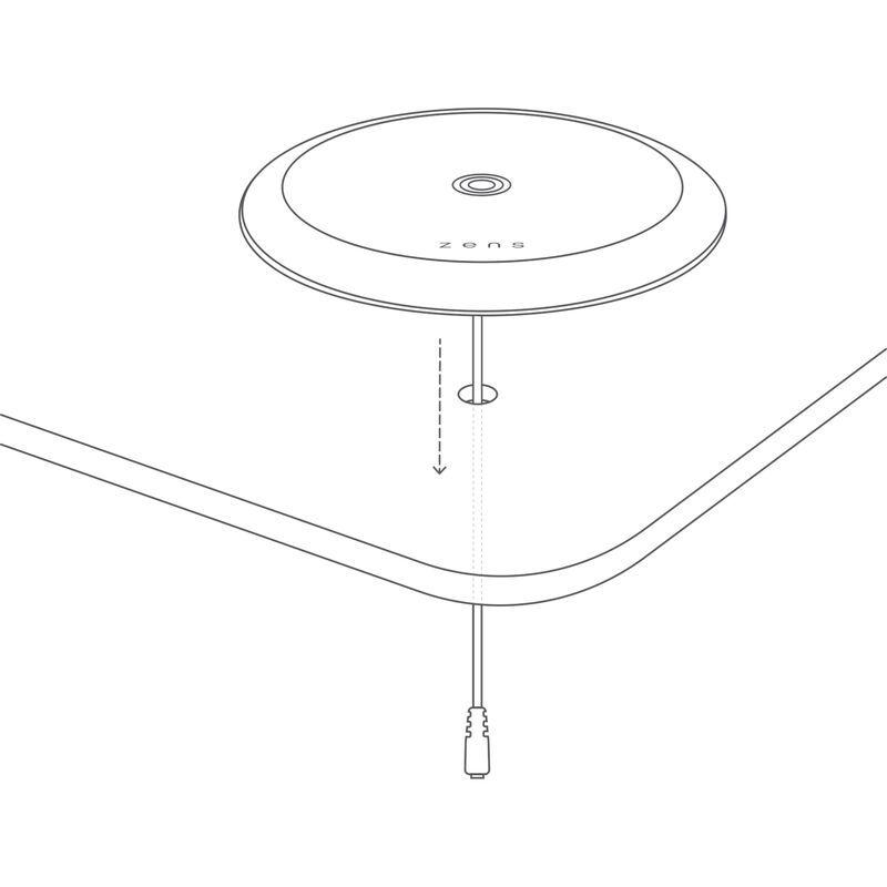 product image 5 - Zens Built-In Zens Inbyggda Trådlösa Snabbladdare 15W