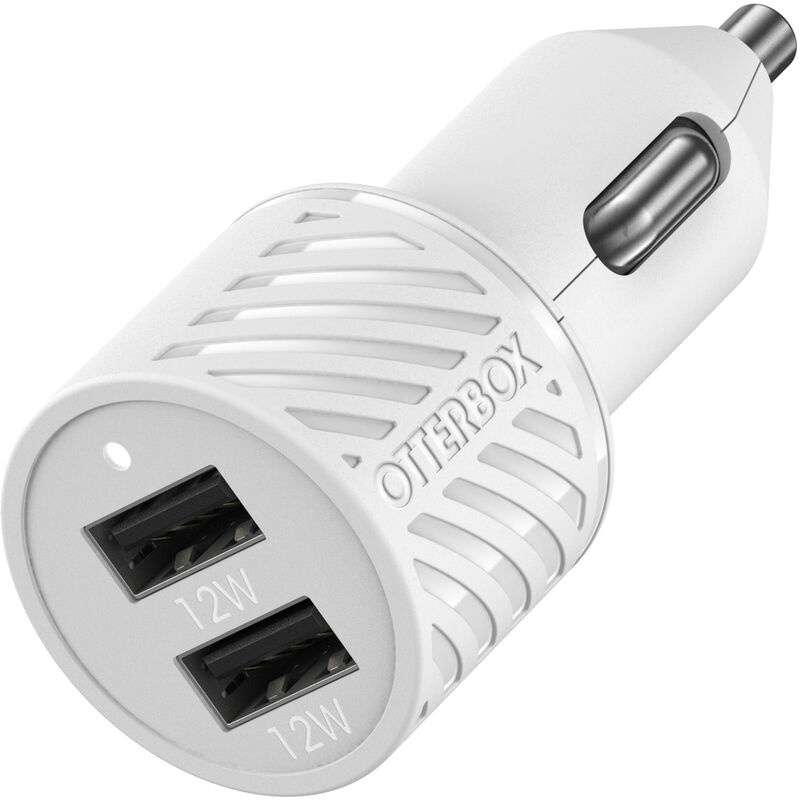 product image 1 - USB-A Dualport-Auto-Ladegerät 24W Premium Ladegerät