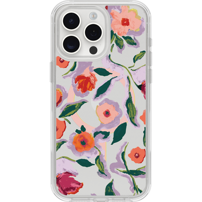 Coque iPhone 15 Pro Max | Symmetry Series Clear pour MagSafe Confetti of Blossoms