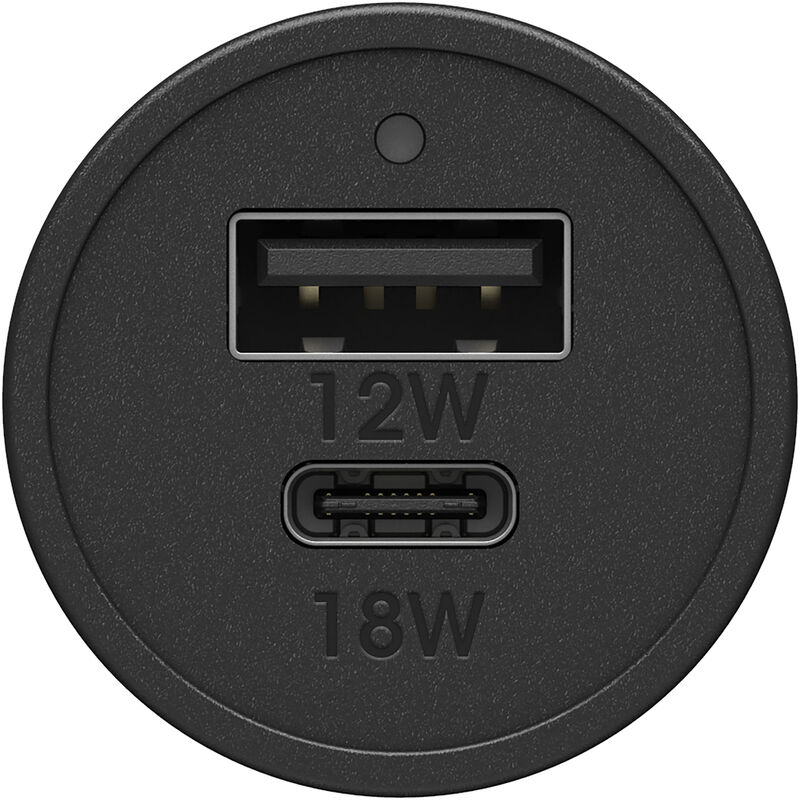 product image 2 - USB-A + USB-C-autolader 30W Premium Charger