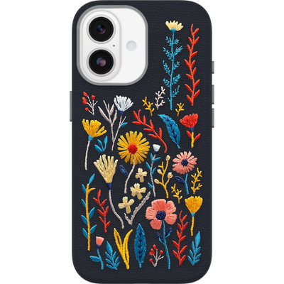 iPhone 17 Funda | Symmetry Series Cactus Leather Embroidery