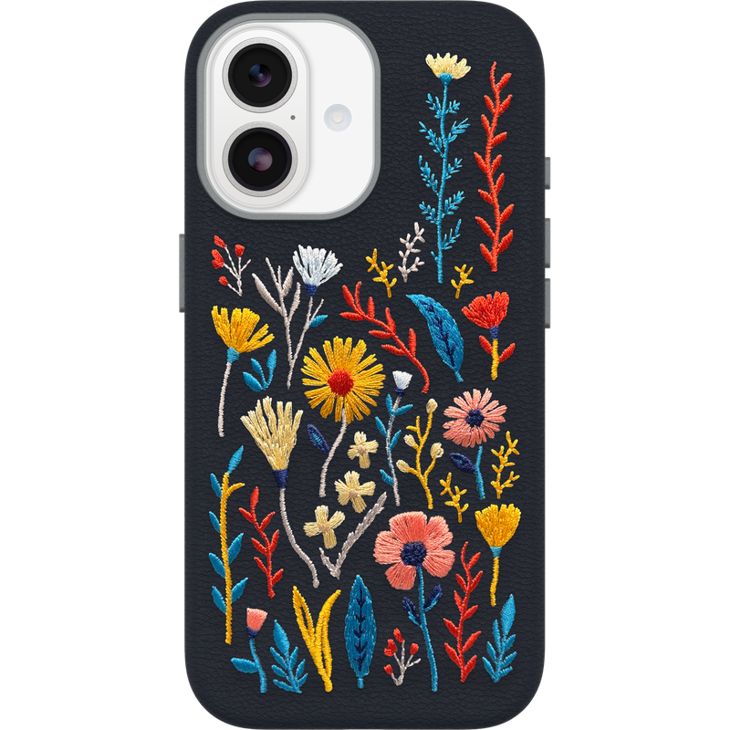 product image 1 - iPhone 17 Funda Symmetry Series Cactus Leather Embroidery