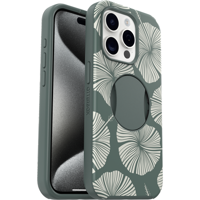 iPhone 15 Pro Coque | OtterBox OtterGrip Symmetry Series Series pour MagSafe