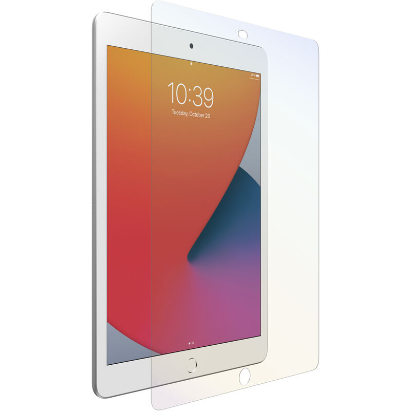 product image 1 - iPad (10,2") (7./8./9.gen.) Displayschutz Blaulichtschutzglas mit antimikrobieller Technologie