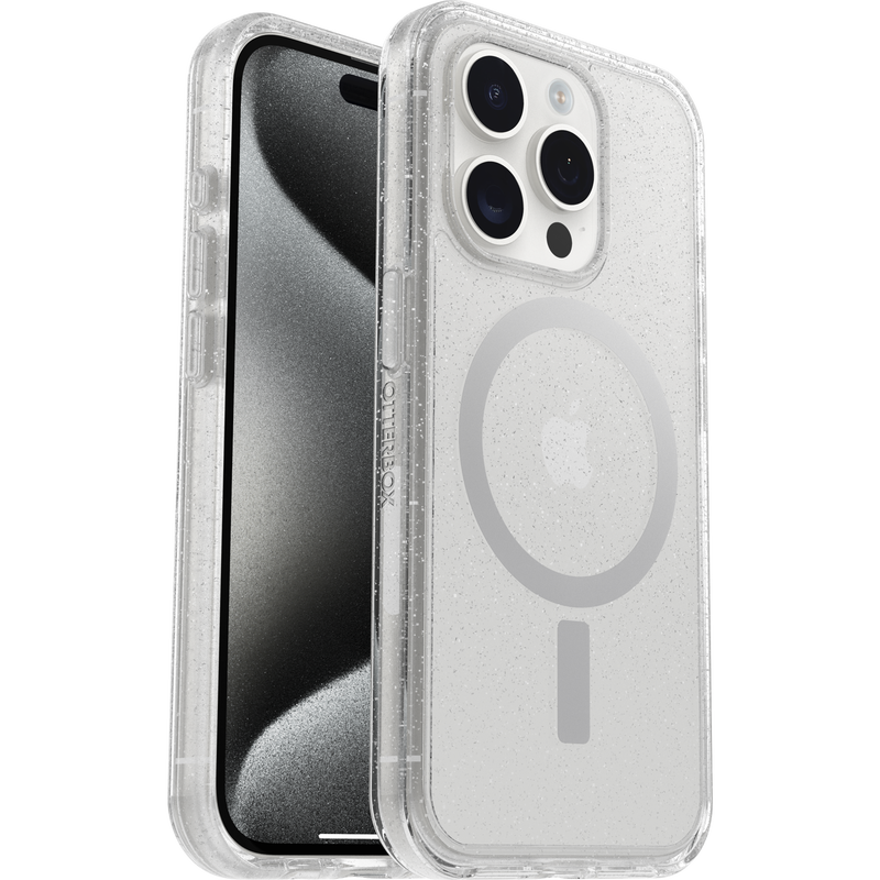 product image 1 - Coque iPhone 15 Pro Symmetry Series Clear pour MagSafe