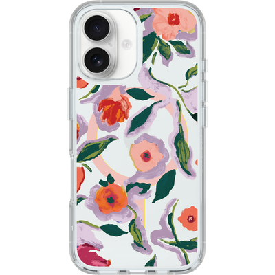 iPhone 16 Hülle | Symmetry Series Clear für MagSafe Confetti of Blossoms