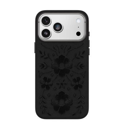 iPhone 17 Pro Max Funda | Symmetry Series Cactus Leather Embroidery
