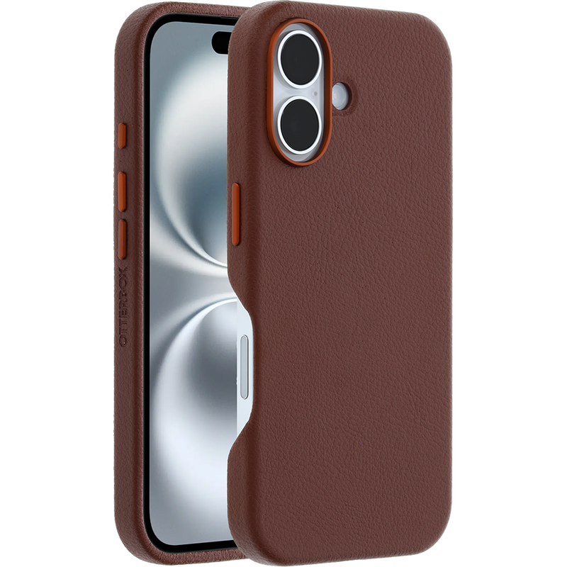 product image 1 - Coque iPhone 16 Symmetry Series Cactus Leather pour MagSafe