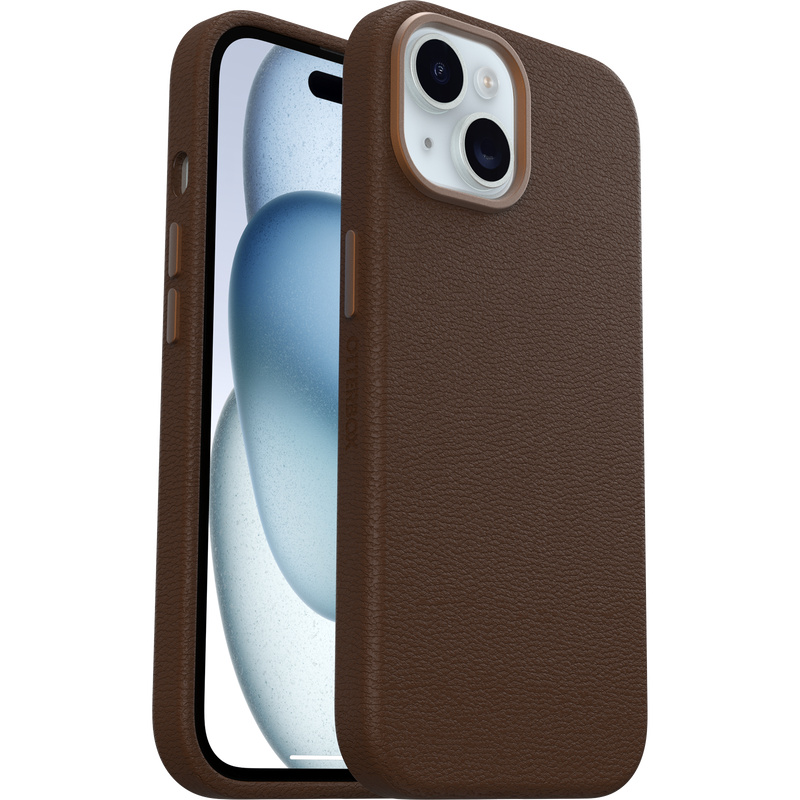 product image 1 - iPhone 15 Skal Symmetry Series Cactus Leather för MagSafe