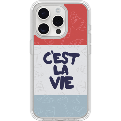 iPhone 15 Pro Hülle | Symmetry Series Clear Paris Collection