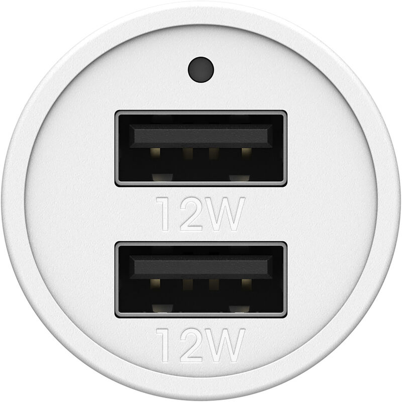 product image 2 - USB-A Dualport-Auto-Ladegerät 24W Premium Ladegerät