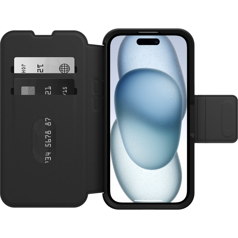 product image 2 - iPhone 15 Skal Strada Series Folio MagSafe