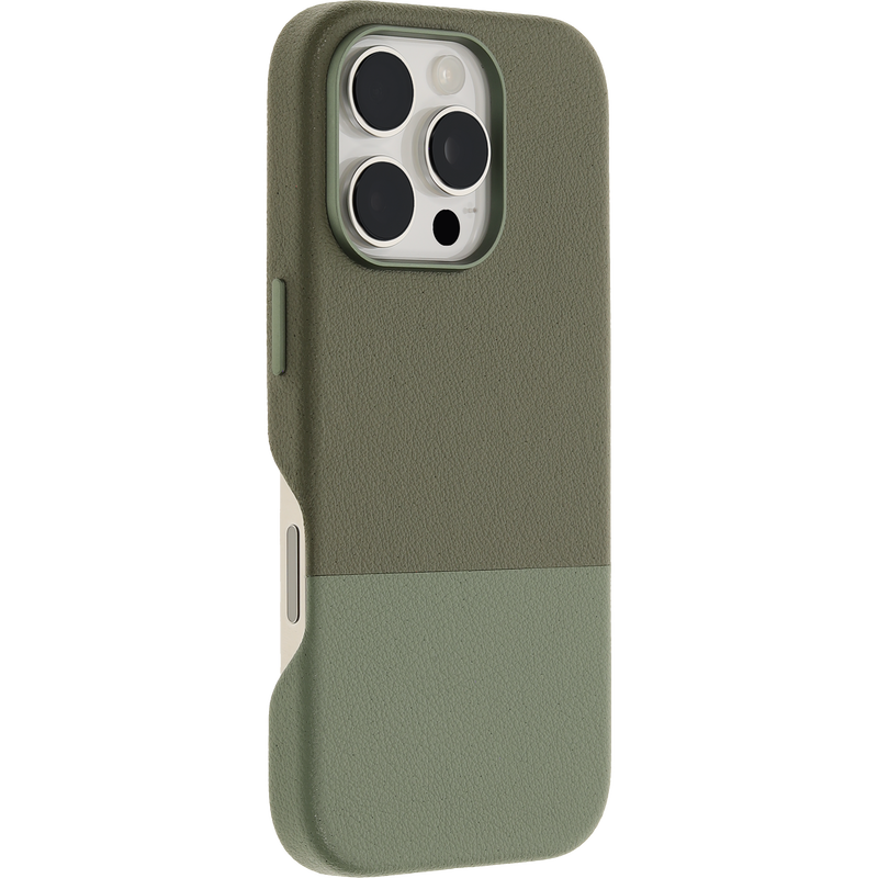 product image 3 - Coque iPhone 16 Pro Statement Series Cactus Leather pour MagSafe