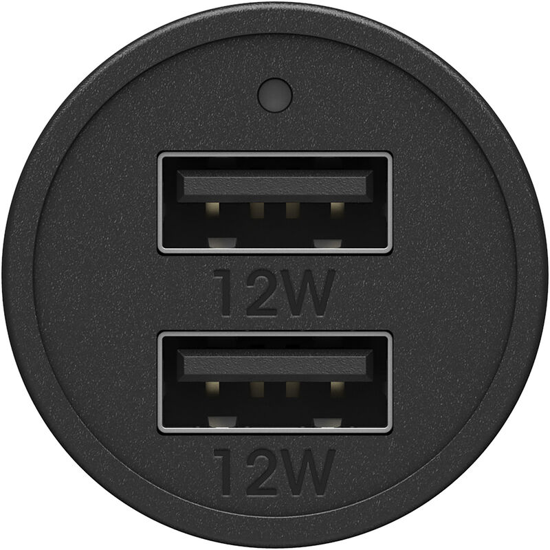 product image 2 - Dubbel port USB-A-billaddare 24W Premium Billaddare