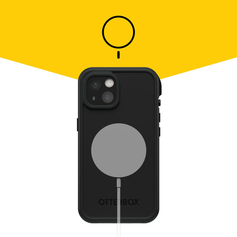 product image 2 - Coque iPhone 14 Étanche à l’eau OtterBox Frē Series pour MagSafe