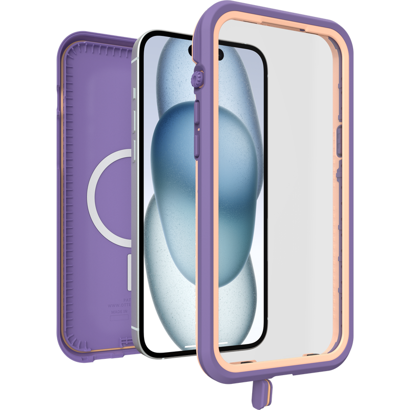 product image 3 - iPhone 15 Plus Wasserdichte Hülle OtterBox Frē Series für MagSafe