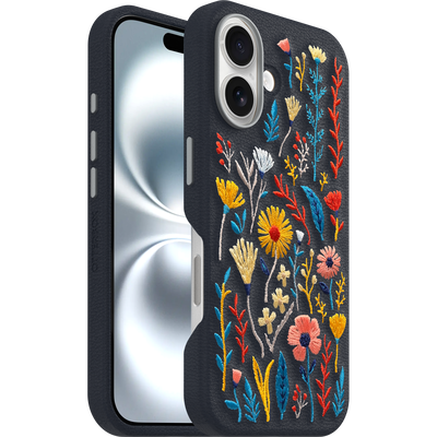 iPhone 16 Case | Symmetry Series Cactus Leather Embroidery