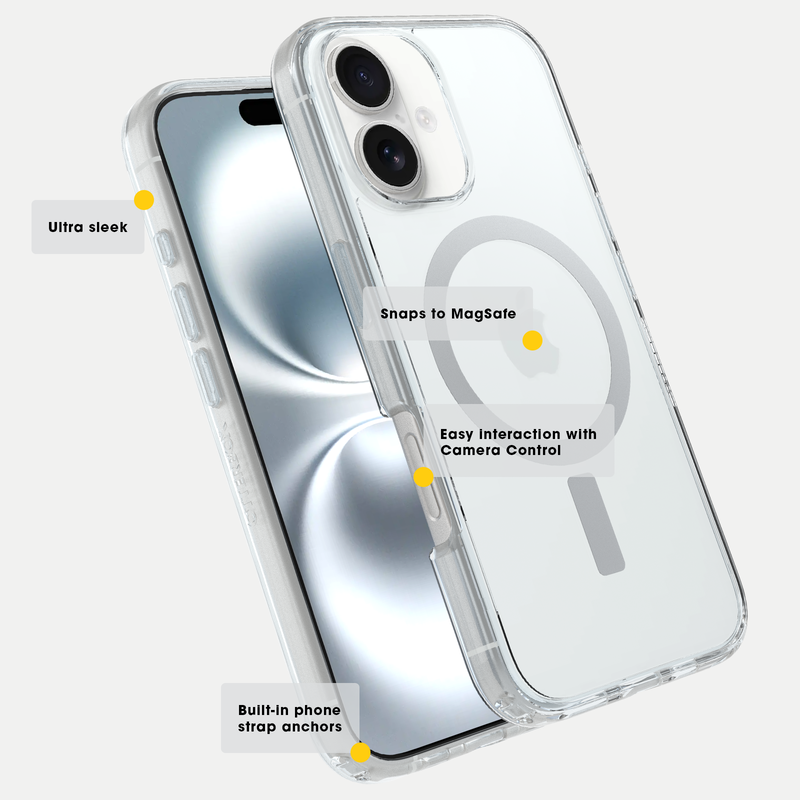 product image 2 - iPhone 16 Pro Hülle Symmetry Series Clear für MagSafe Gabrielle Neil Collection