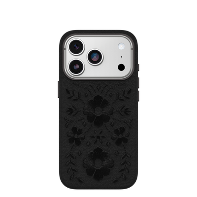 iPhone 17 Pro Funda | Symmetry Series Cactus Leather Embroidery