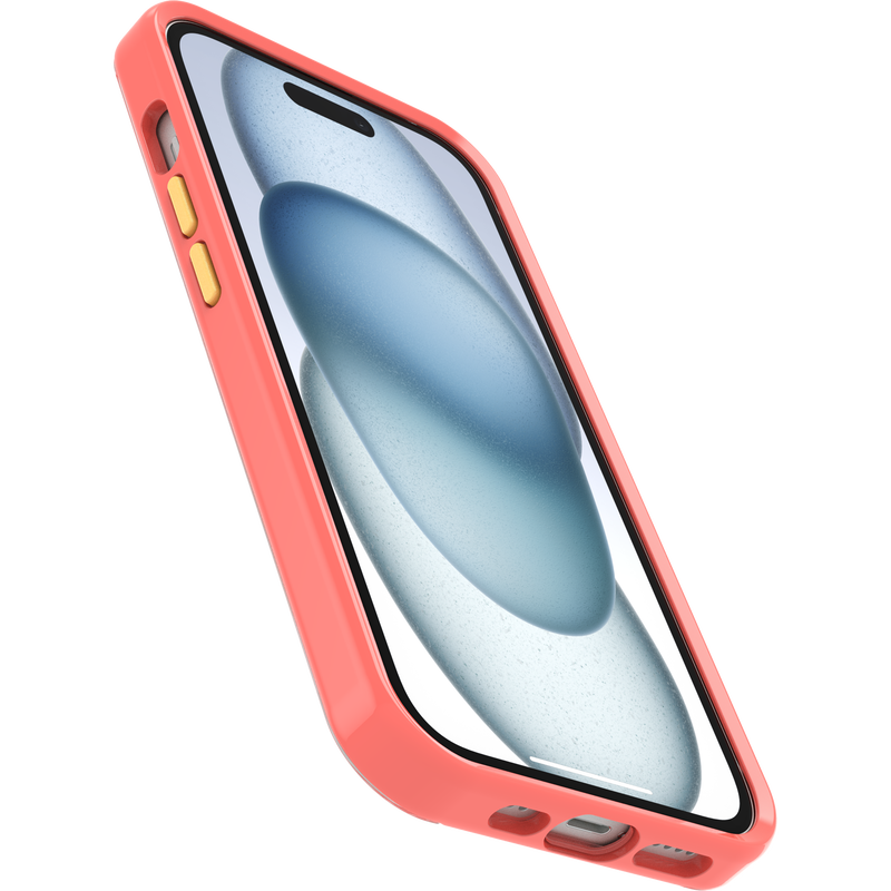 product image 4 - iPhone 16e und iPhone 15/14/13 Hülle Symmetry Series Clear für MagSafe Fluttering Flora