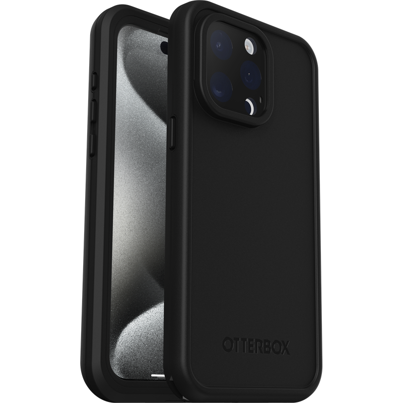 product image 1 - Coque Étanche à l’eau iPhone 15 Pro Max OtterBox Frē Series pour MagSafe