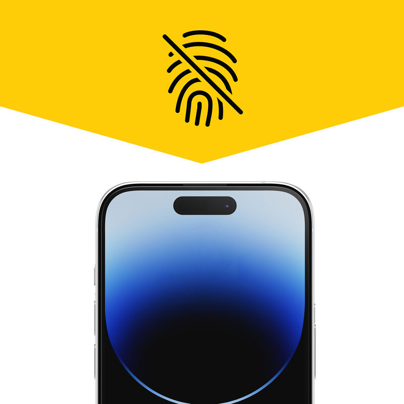 product image 4 - Protecteur d'écran iPhone 14 Pro Premium Glass Antimicrobien