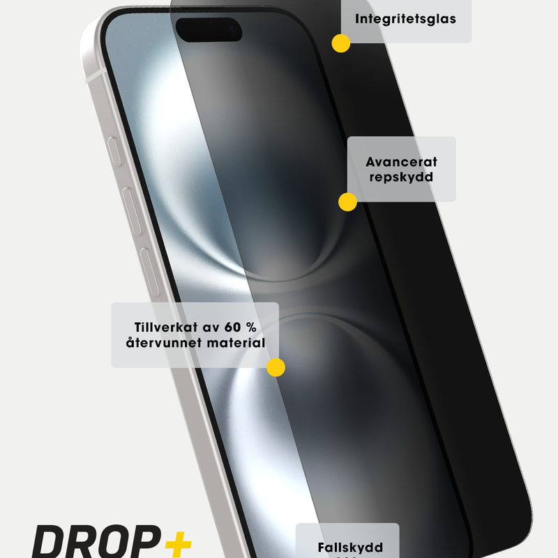 product image 3 - iPhone 16 Pro Skärmskydd Premium Pro Glass Privacy Guard